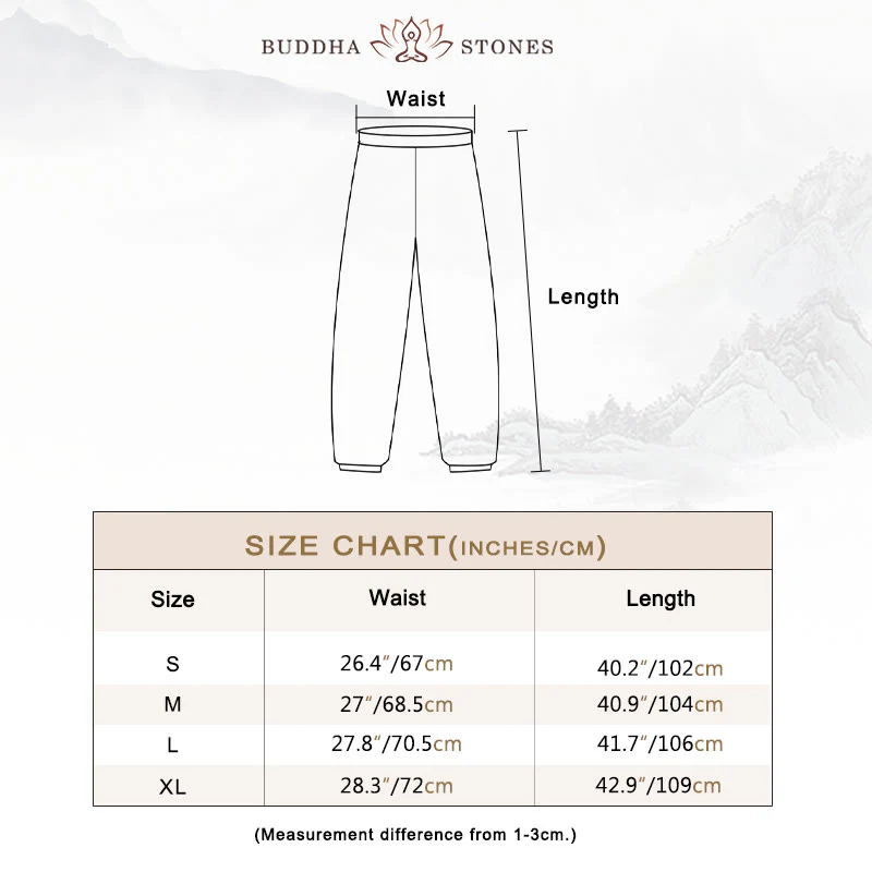 Buddha Stones 2Pcs V-Neck Three Quarter Sleeve Shirt Top Pants Meditation Zen Tai Chi Cotton Linen Clothing Women's Set