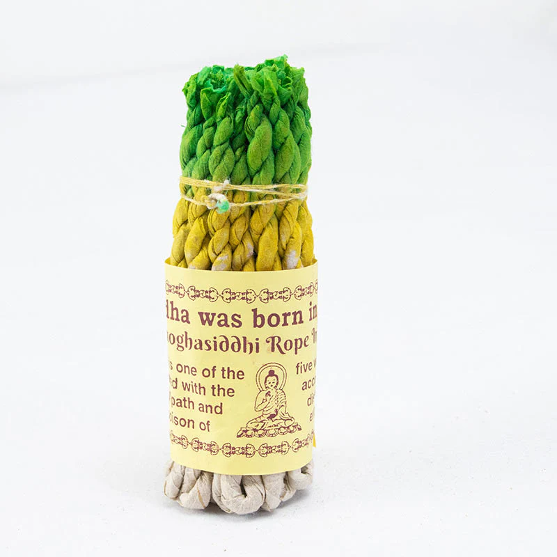 Buddha Stones Nepal Rope Incense Purify Healing Meditation Incense