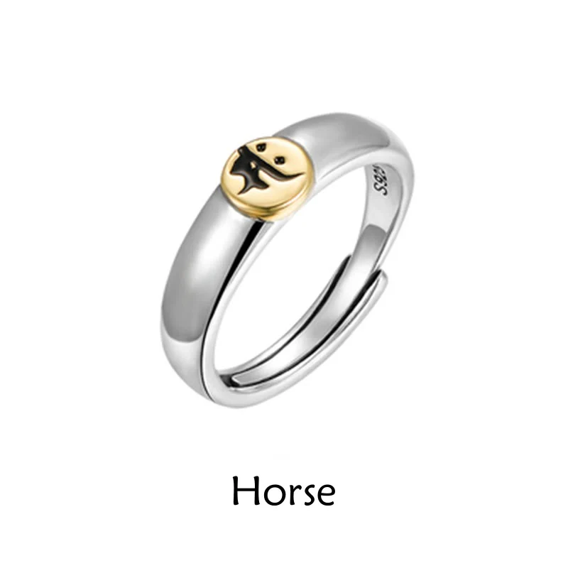 Buddha Stones Tibetan Om Mani Padme Hum Carved Chinese Zodiac Natal Buddha Peace Ring