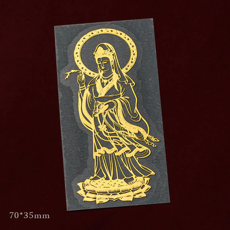 Buddha Stones 12 Chinese Zodiac Blessing Wealth Fortune Phone Sticker