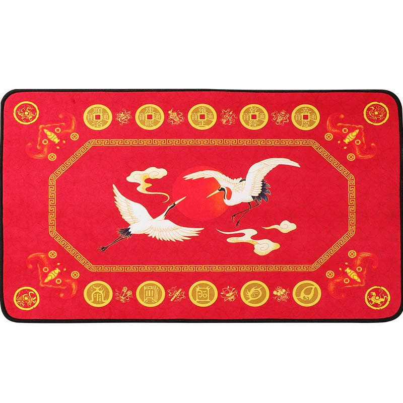 Buddha Stones Five Elements Lucky Crane Gourd Kirin Dragon Axe Nine Koi Fish Non-slip Foot Pad Doormat