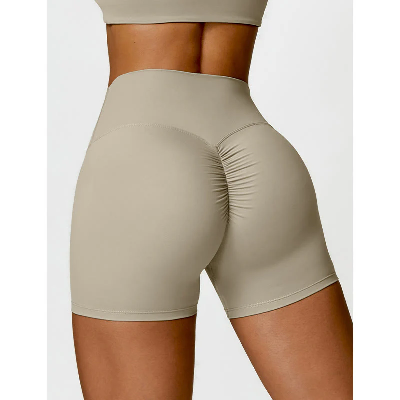 Buddha Stones Gym Sports Yoga Backless Bra Crop Tank Top Shorts