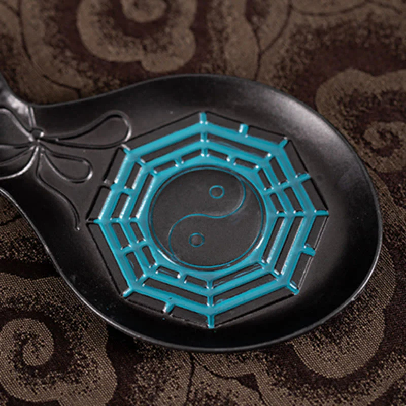 Buddha Stones Gourd Yin Yang Bagua Copper Blessing Incense Burner Decoration