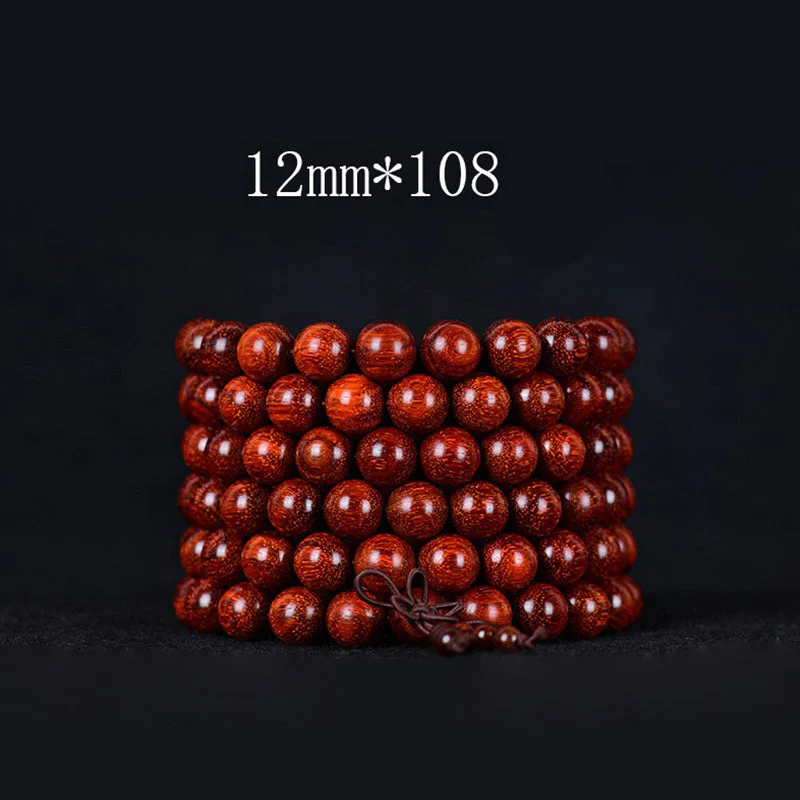Tibetan Small Leaf Red Sandalwood Balance Bracelet (Extra 30% Off | USE CODE: FS30)