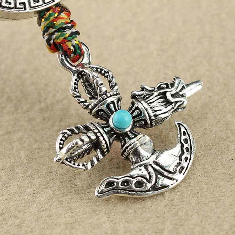 Buddha Stones Tibet Vajra Spiritual Power Car Hanging Decoration