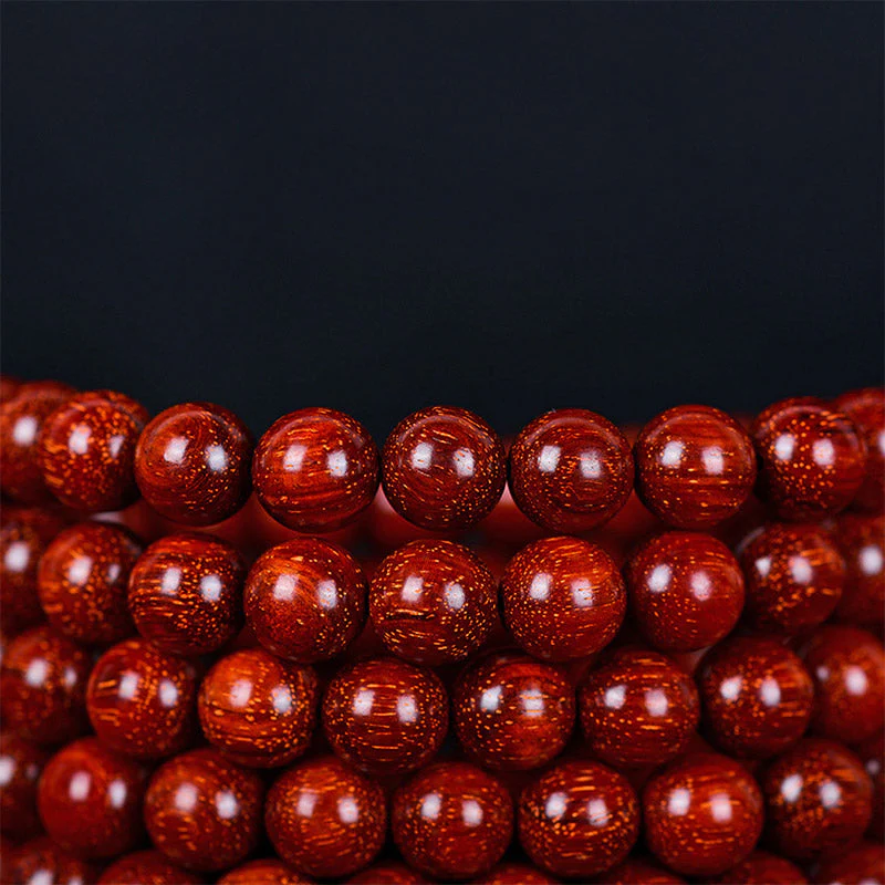 Tibetan Small Leaf Red Sandalwood Balance Bracelet (Extra 30% Off | USE CODE: FS30)