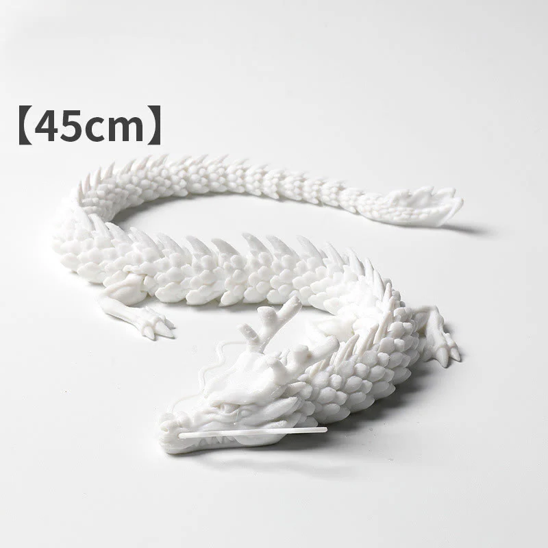 Buddha Stones Feng Shui Dragon Luminous 3D Printed Dragon Luck Success Home Decoration