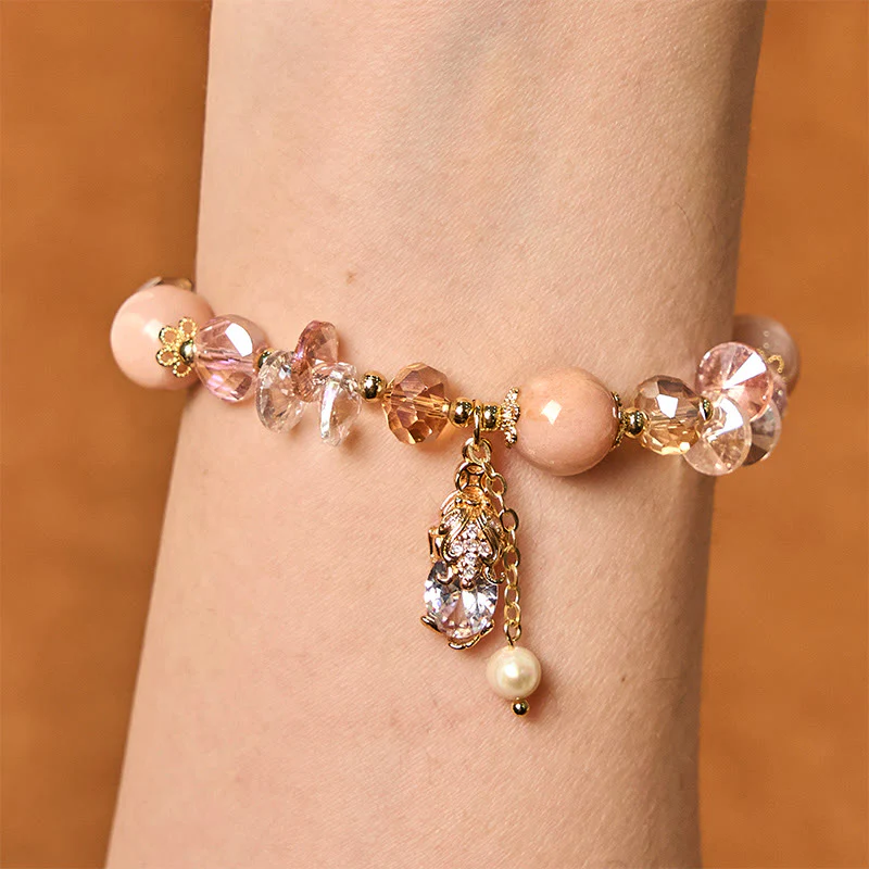 Buddha Stones Natural Sun Stone PiXiu Wealth Bracelet