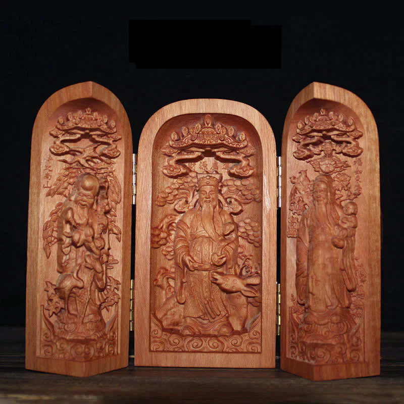 Buddha Stones Avalokitesvara Kwan Yin Buddha Cherry Wood Compassion Home Decoration Altar