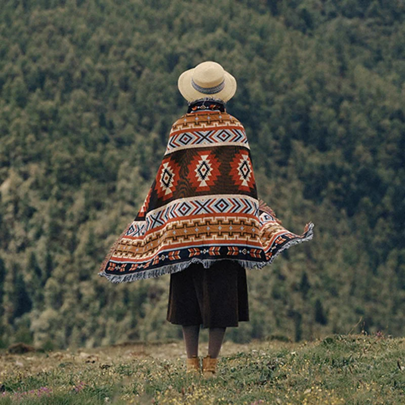 Buddha Stones Geometric Warm Comfortable Camping Home Office Bed Blanket