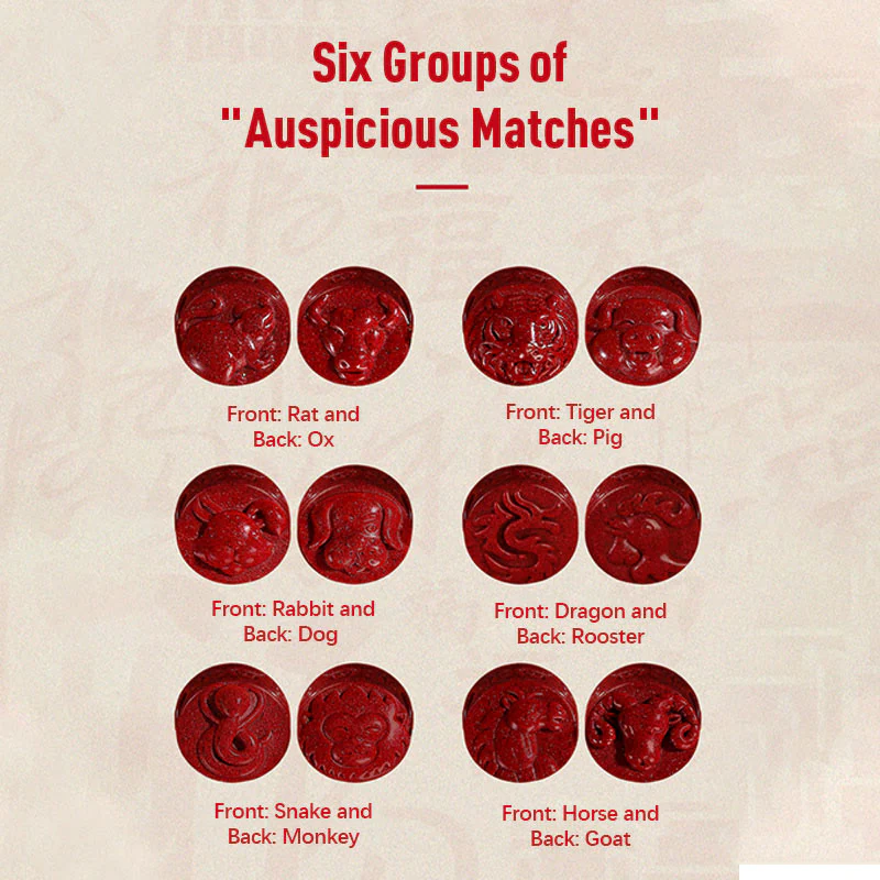 Buddha Stones Year of the Dragon 925 Sterling Silver Chinese Zodiac Cinnabar Auspicious Matches Blessing Bracelet