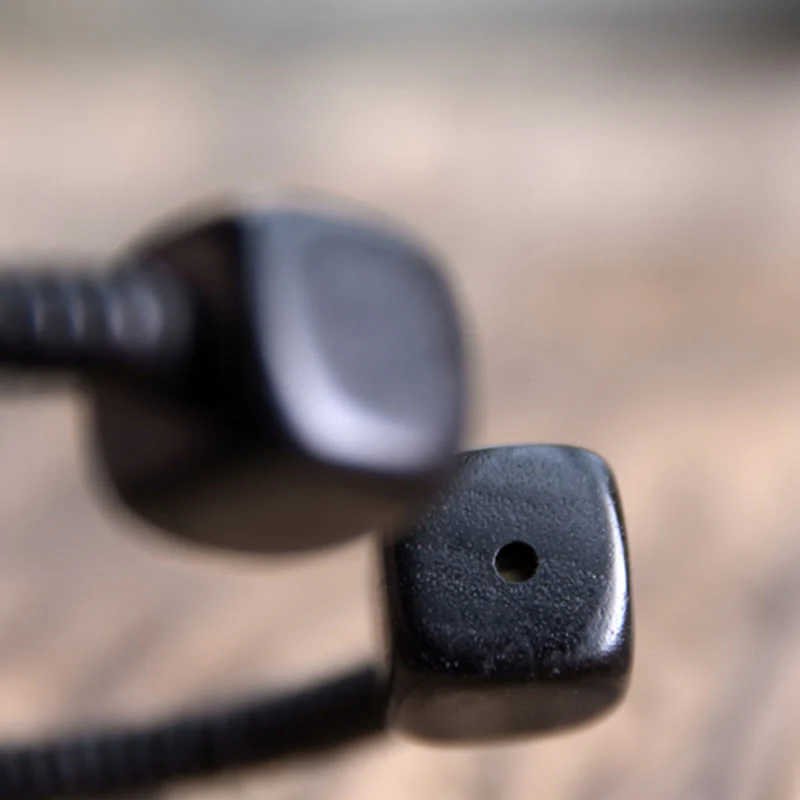 Buddha Stones Ebony Wood Green Sandalwood Cube Balance Bracelet