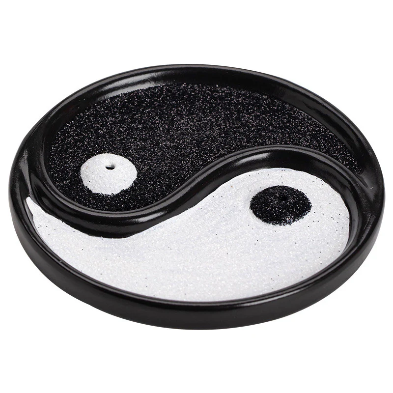 Buddha Stones Yin Yang Zen Balance Incense Holder