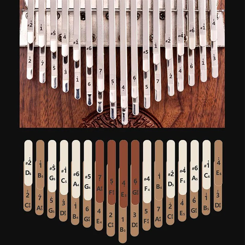 Buddha Stones Kalimba 34 Keys Thumb Piano Tree of Life Design Portable Finger Marimba Piano