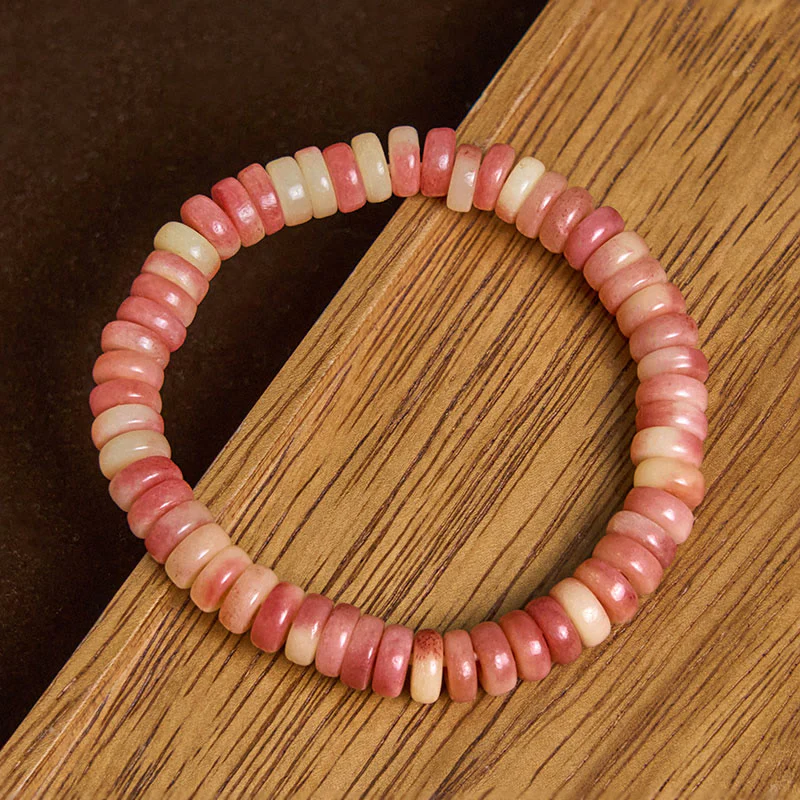 Buddha Stones Natural Tibetan Camel Bone Purple Blood Beads Keep Away Evil Spirits Bracelet