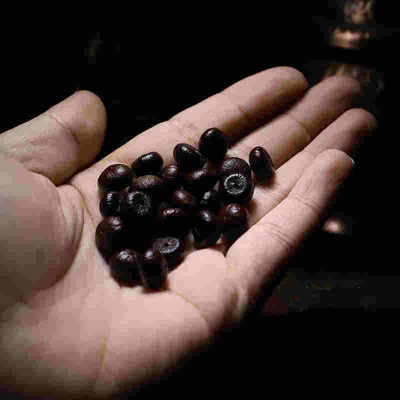 Buddha Stones Tibet 108 Mala Beads Purple Bodhi Seed Bagua Vajra Auspiciousness Bracelet