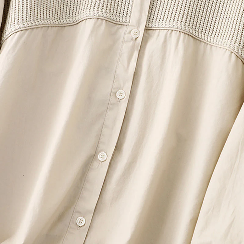 Buddha Stones Plain Stand Collar Women's Cotton Corduroy Jacket