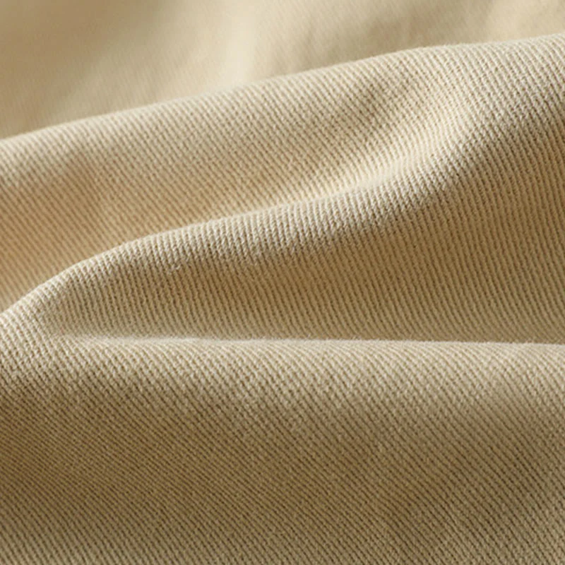 Buddha Stones Plain Button Design Stand Collar Women's Cotton Jacket