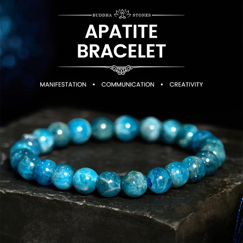 Buddha Stones Apatite Motivation Bracelet