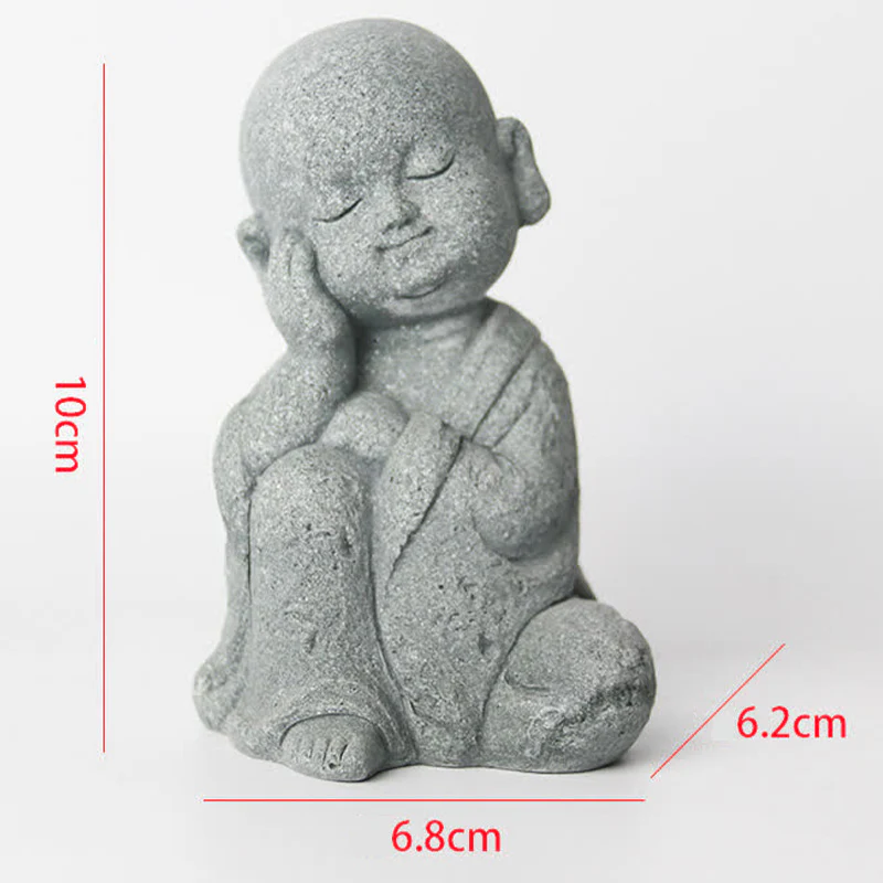 Buddha Stones Meditation Prayer Buddha Statue Compassion Home Decoration