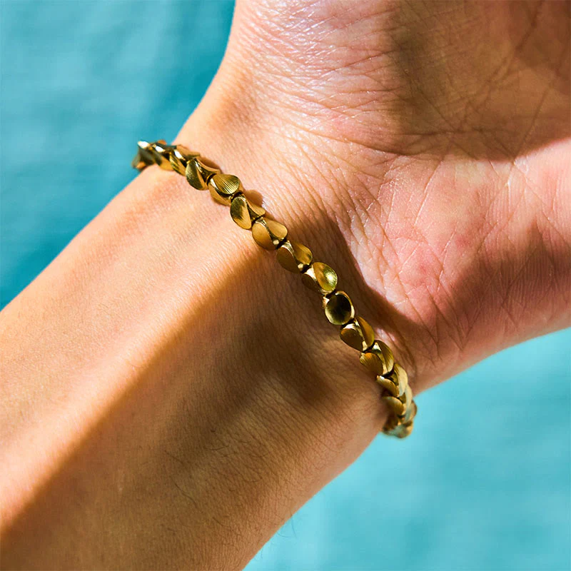 Buddha Stones Tibetan Copper Beads Healing Luck Bracelet