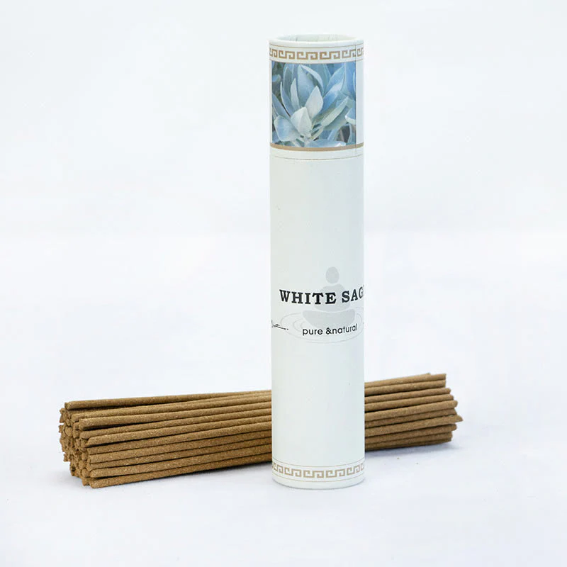 Buddha Stones White Sage Incense Purify Healing Meditation California Sage Incense Sticks