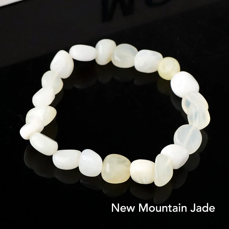 Natural Irregular Shape Crystal Stone Spiritual Awareness Bracelet