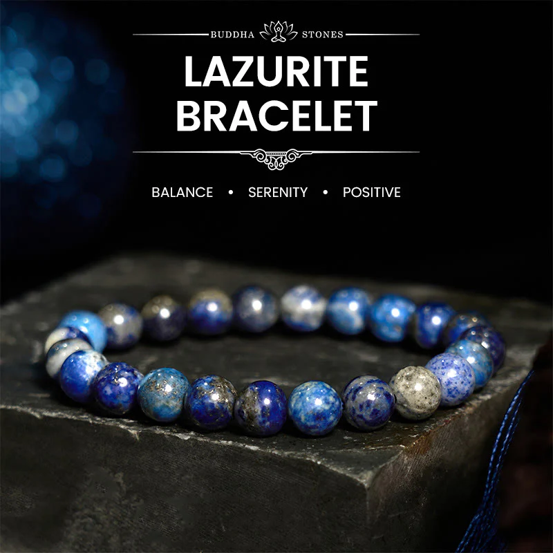 Buddha Stones Lazurite Positive Balance Bracelet