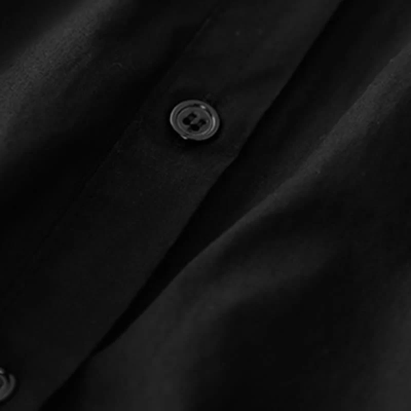 Buddha Stones Plain Stand Collar Women's Cotton Corduroy Jacket