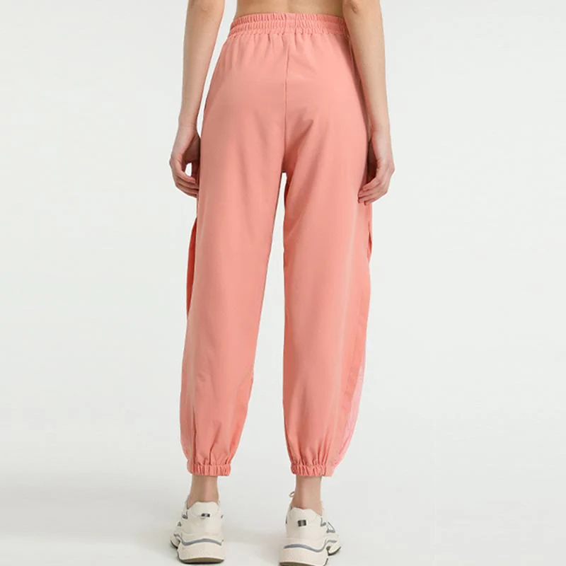 Buddha Stones High Waist Loose Fitness Yoga Sports Track Pants With Pockets