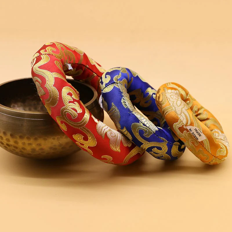Tibetan Singing Bowl Handcraft Cushion Decoration (Extra 35% Off | USE CODE: FS35)