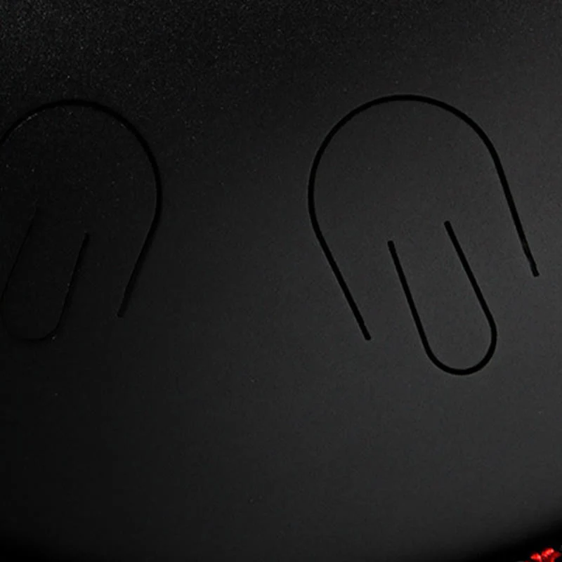 Buddha Stones Steel Tongue Drum Sound Healing Yoga Meditation Kit 9 Note 15 Inch Handpan Instrument