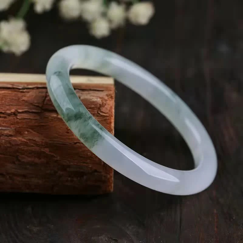 Buddha Stones Jade Abundance Luck Blessing Bracelet Bangle