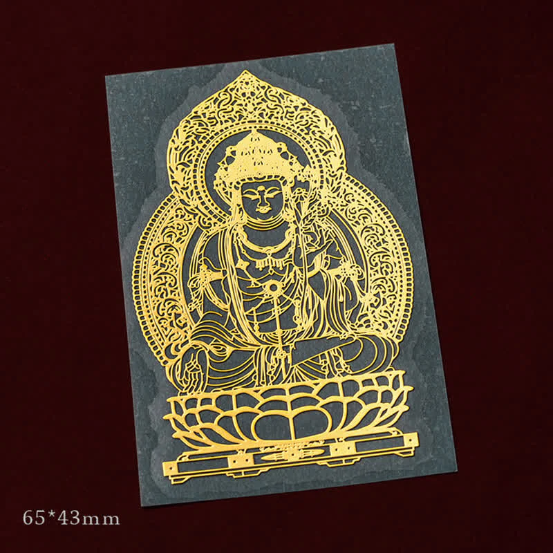 Buddha Stones 12 Chinese Zodiac Blessing Wealth Fortune Phone Sticker