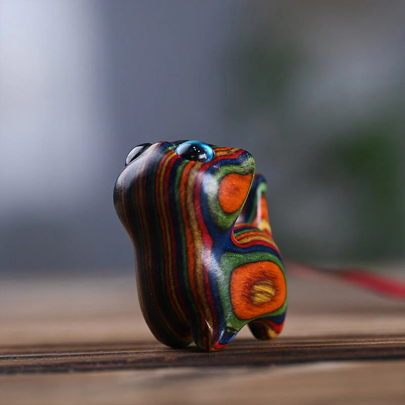 Buddha Stones Rainbow Eucalyptus Cute Cat Animals Calm Decoration