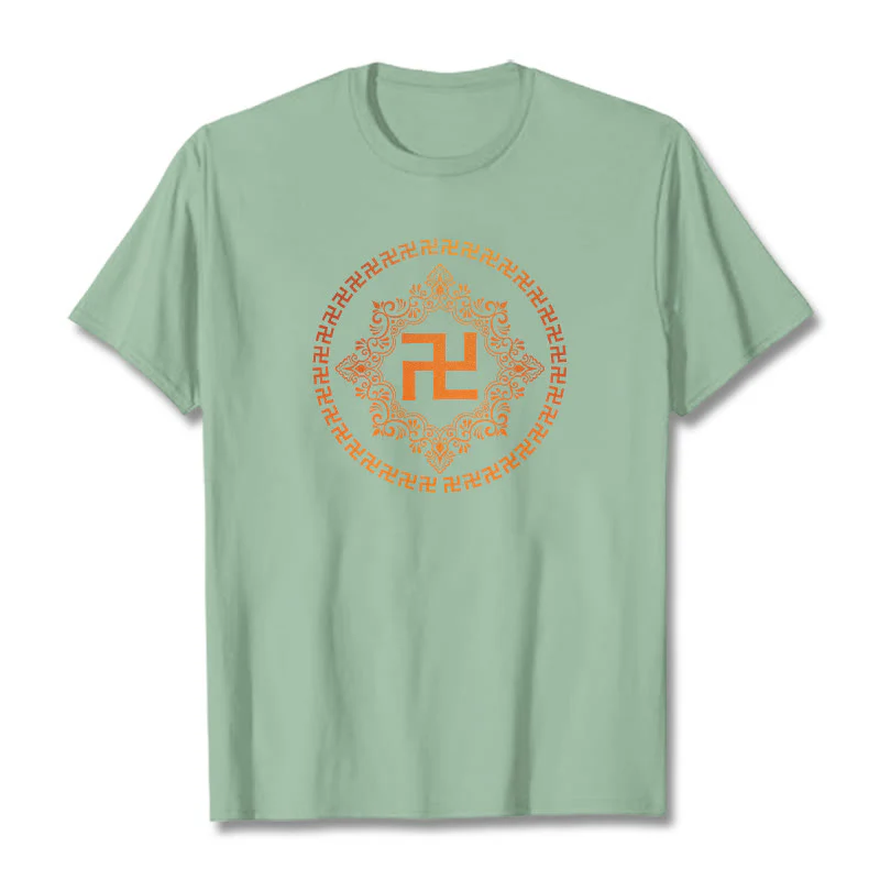 Buddha Stones Swastika Tee T-shirt