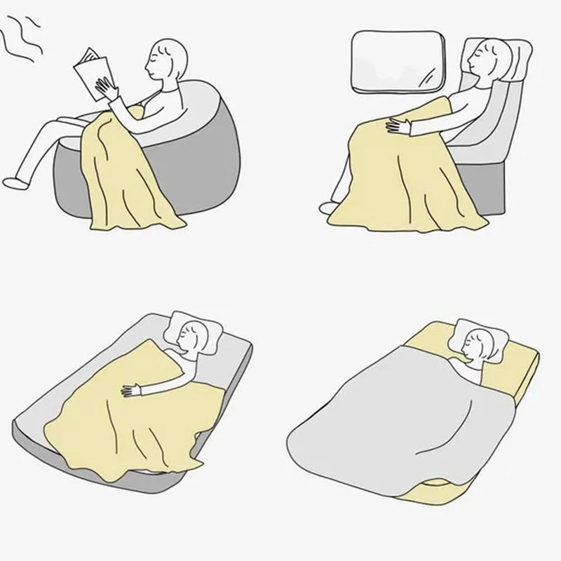 Buddha Stones Geometric Warm Comfortable Camping Home Office Bed Blanket