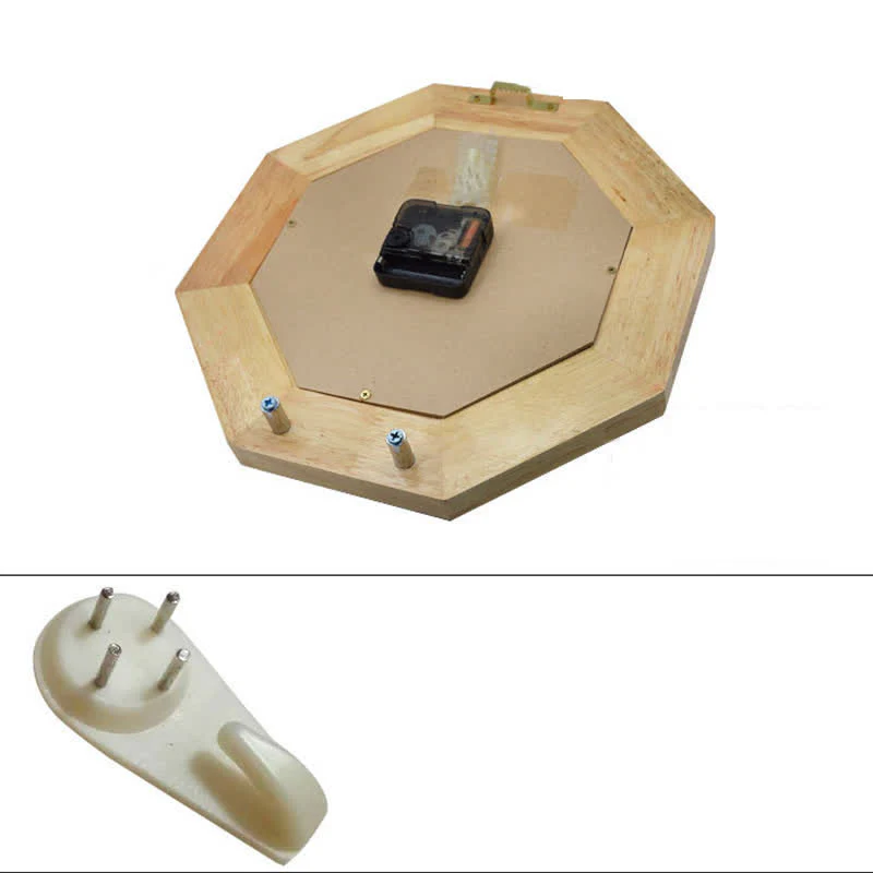 Buddha Stones Feng Shui Bagua Map Balance Energy Map Wall Clock