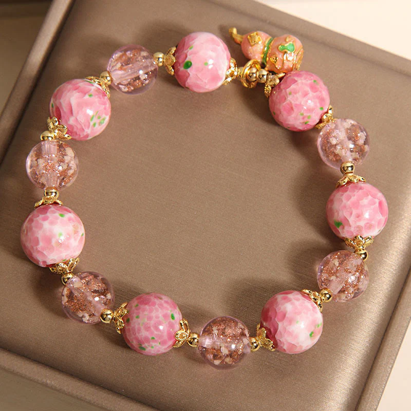 Buddha Stones Gourd Liuli Bracelet