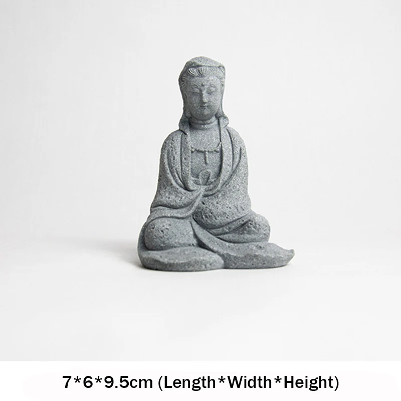 Buddha Stones Avalokitesvara Statue Blessing Home Decoration
