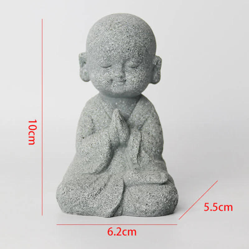 Buddha Stones Meditation Prayer Buddha Statue Compassion Home Decoration