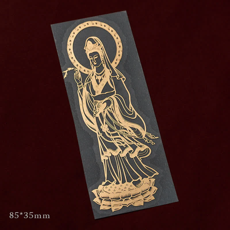 Buddha Stones 12 Chinese Zodiac Blessing Wealth Fortune Phone Sticker