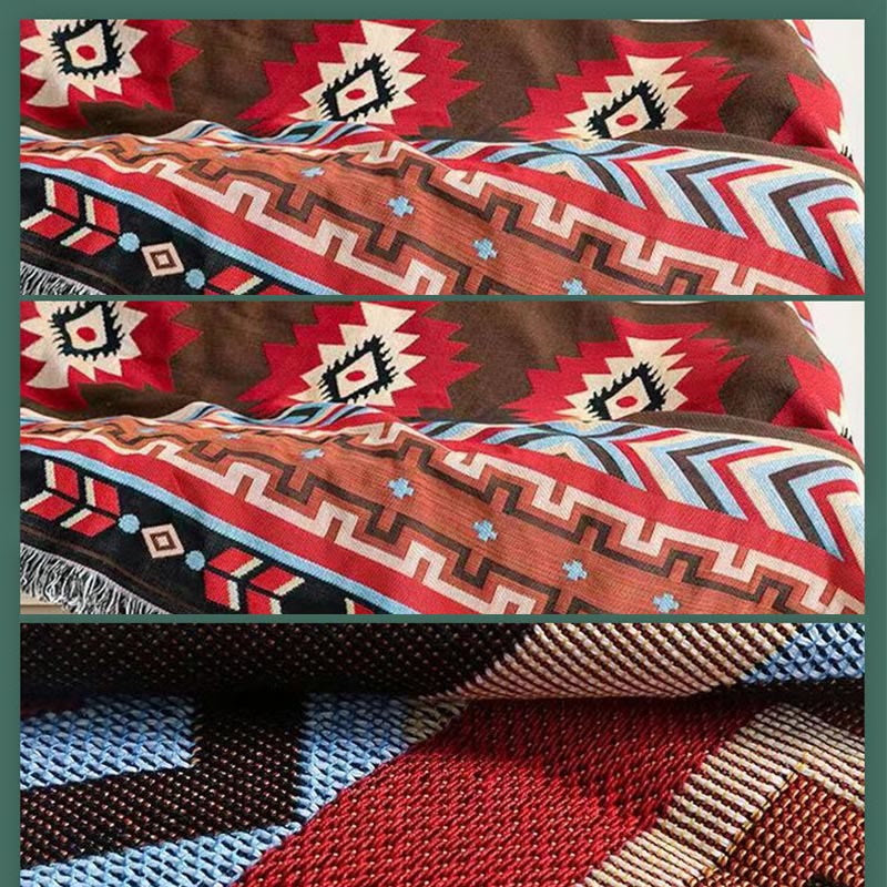 Buddha Stones Geometric Warm Comfortable Camping Home Office Bed Blanket