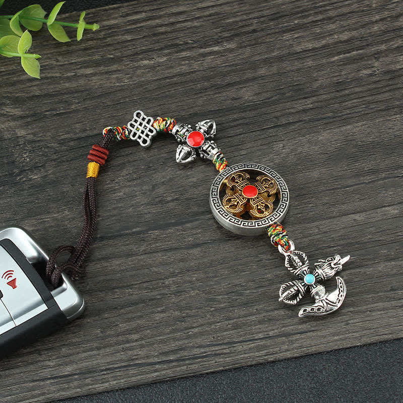 Buddha Stones Tibet Vajra Spiritual Power Car Hanging Decoration