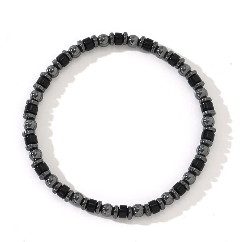 Buddha Stones Natural Hematite Beads Powerful Bracelet