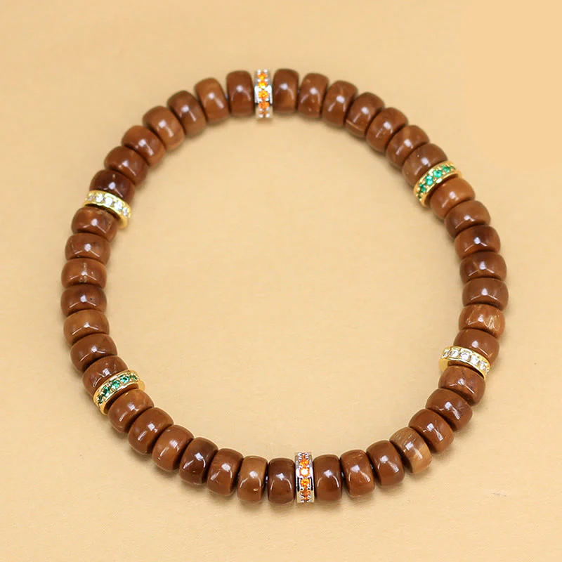 Buddha Stones Kuka Seed Protection Luck Bracelet