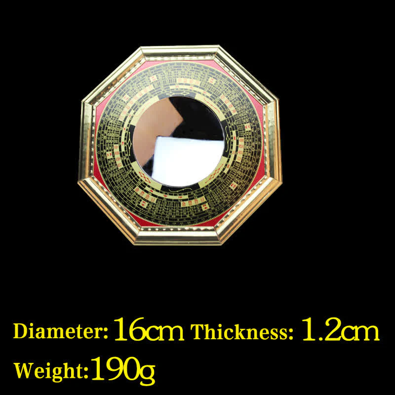 Buddha Stones Feng Shui Bagua Map Balance Harmony Living Room Energy Map Mirror