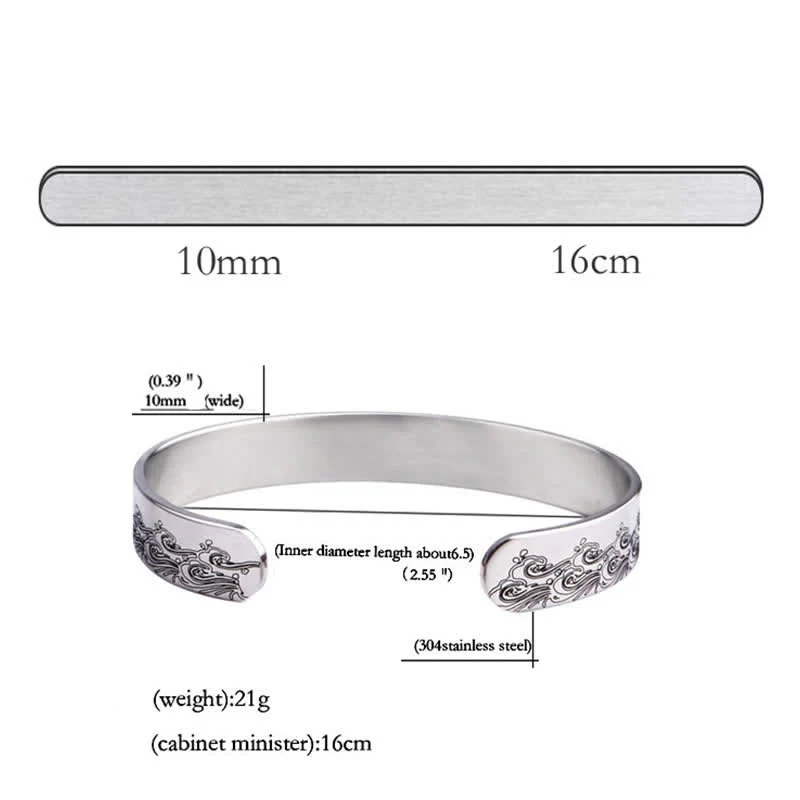 Buddha Stones The Day I Lost You Memorial Harmony Bracelet Bangle