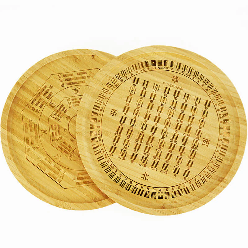 Buddha Stones Feng Shui Bamboo Bagua Map Harmony Energy Map