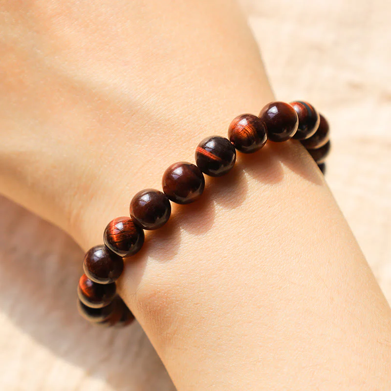 Buddha Stones Various Tiger Eye Confidence Bracelet